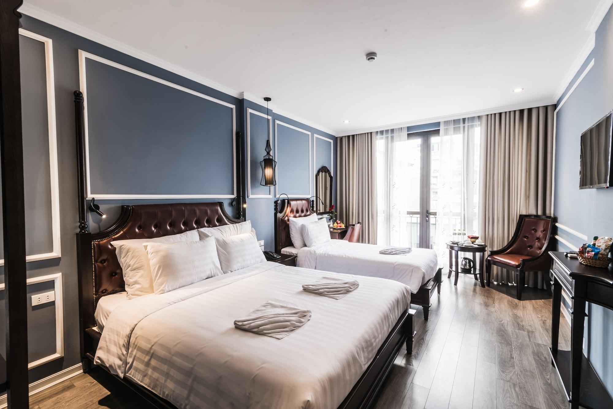 Hanoi Crystal Pearl Hotel Exterior photo